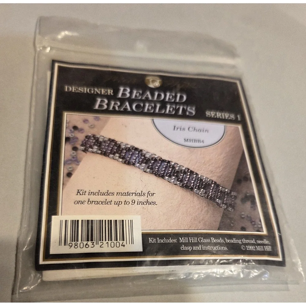 Designer Beaded Bracelet Kit By Mill Hill 1992